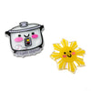Sun Fridge Magnet