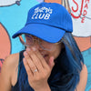 Tsismis Navy Embroidered Baseball Hat