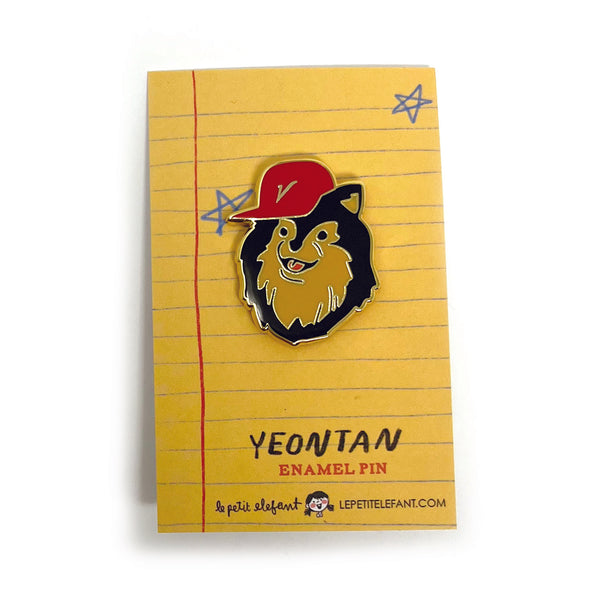 Yeontan BTS V Enamel Pin