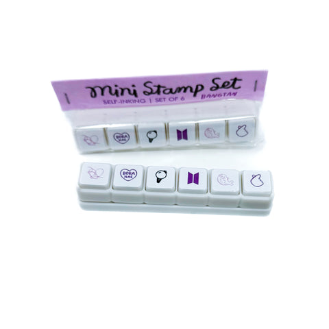 Bangtan Self-Inking Mini Stamp Set