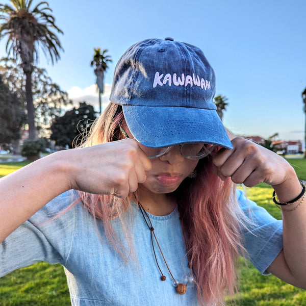 Kawawa Embroidered Baseball Hat