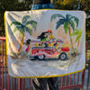 Mahal Kita Jeepney Fleece Lap Blanket