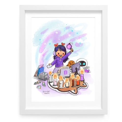 BTS Ticketing Luck Art Print