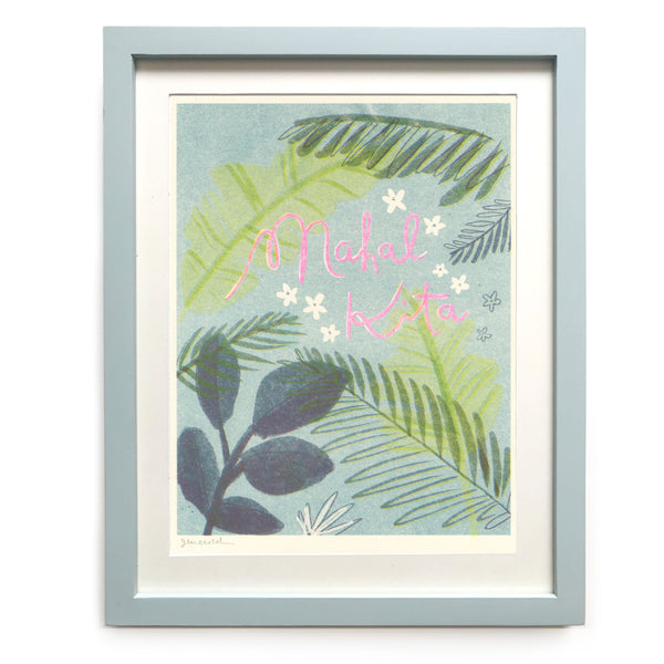 Limited Edition Mahal Kita Riso Art Print