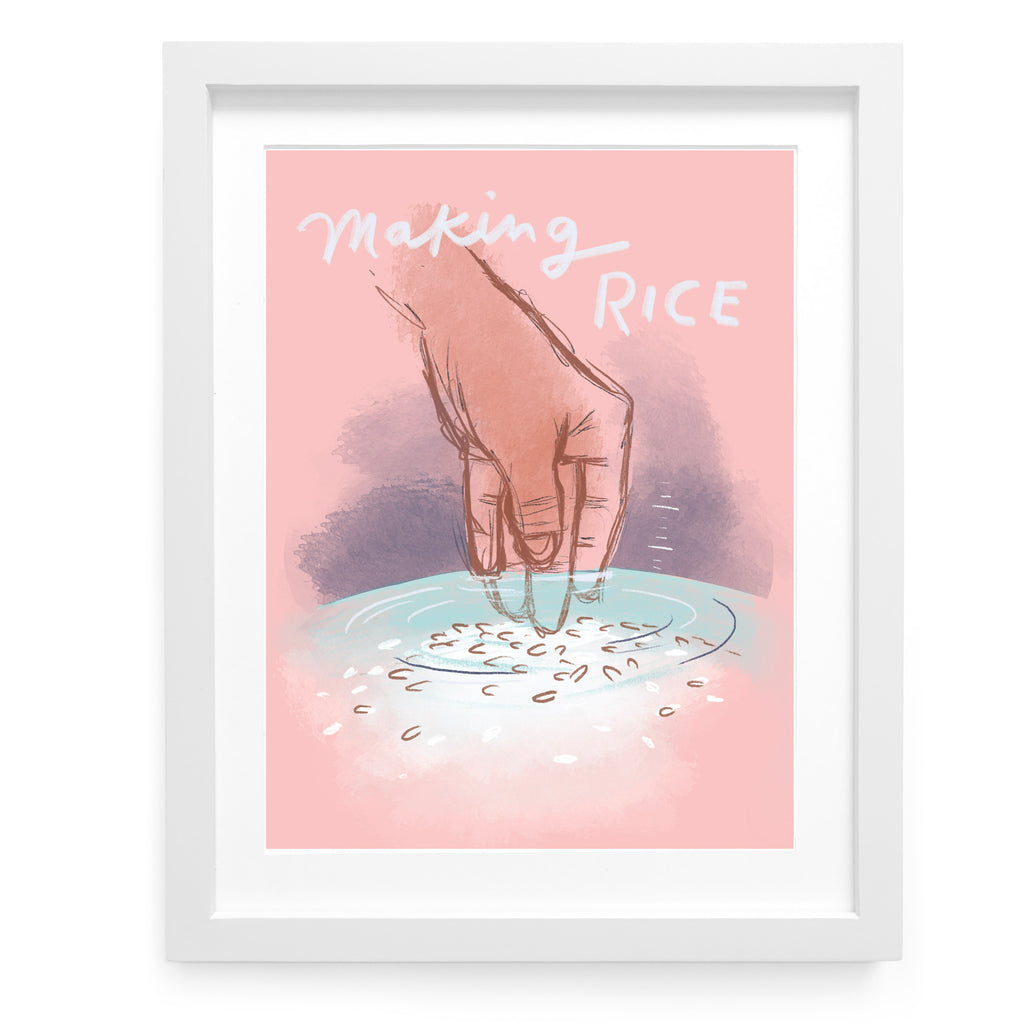 Making Rice Limited Edition Print
