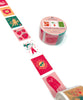 Pink and Green Doodles Stamp Washi Tape