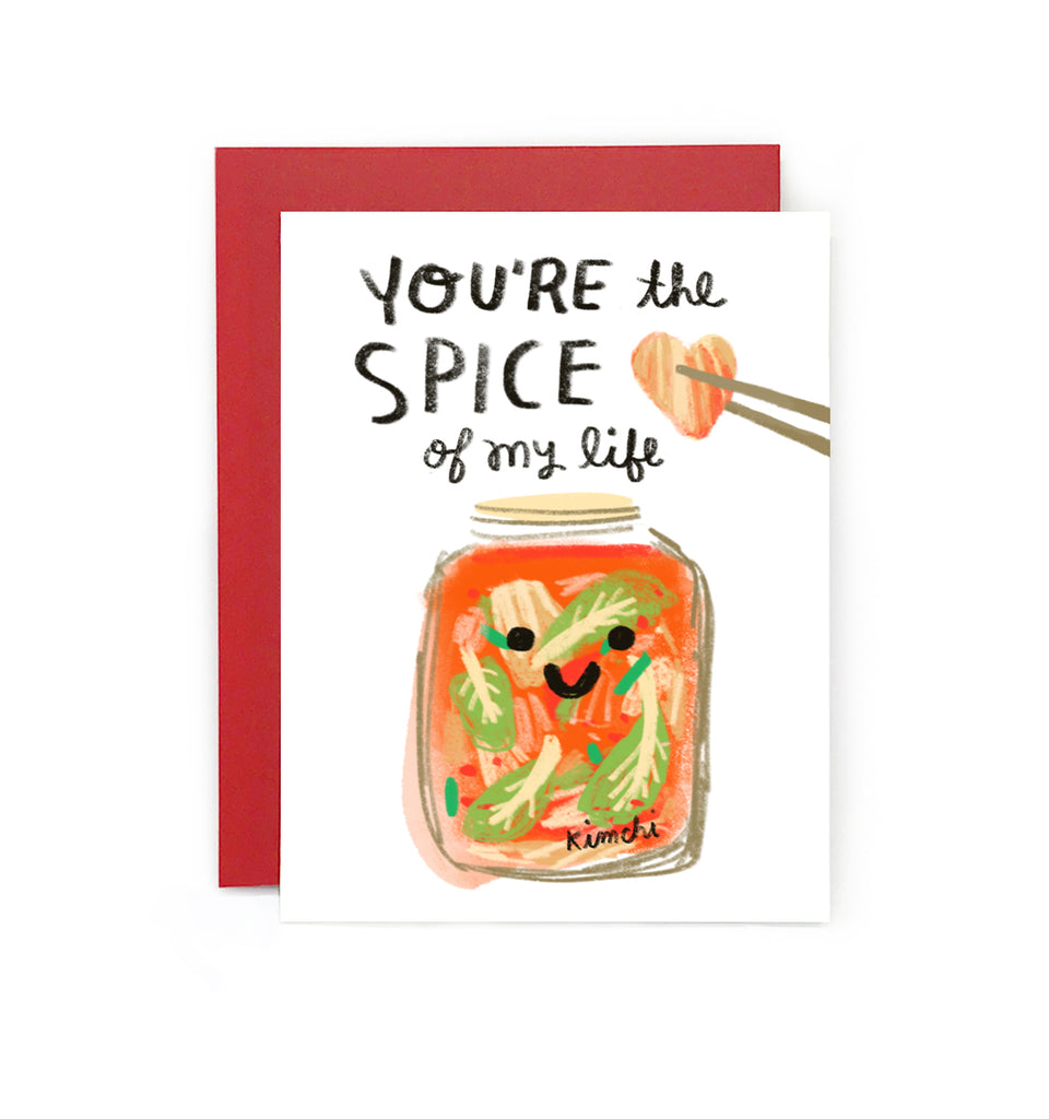 You're the Spice of My Life Kimchi Card