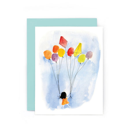 Kites Greeting Card