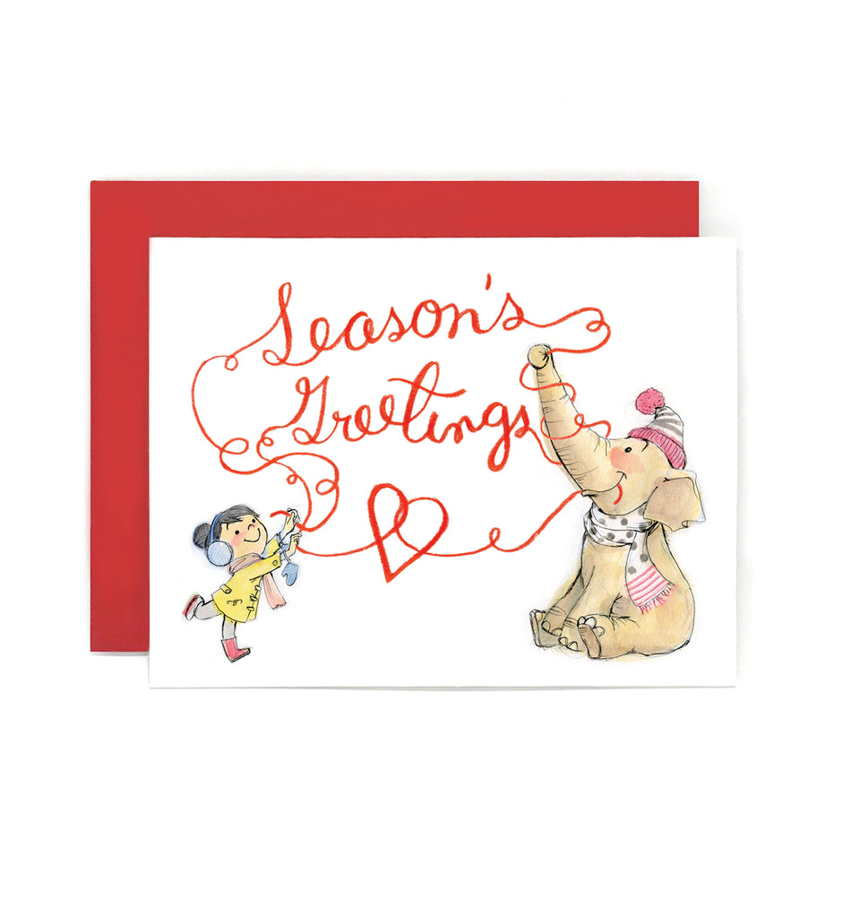 Season's Greetings Holiday Card