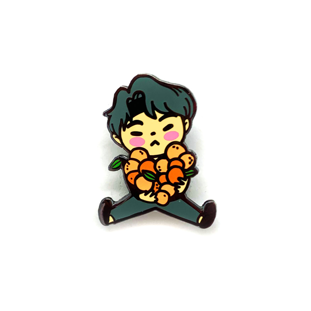 Tangerine Yoongi Enamel Pin