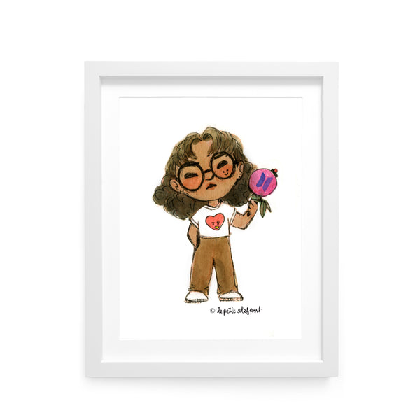 Priya Taehyung Bias Art Print