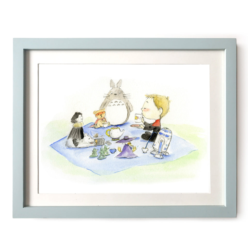 Tea. Earl Grey. Hot. Art Print