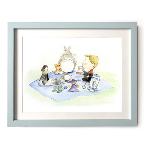 Tea. Earl Grey. Hot. Art Print