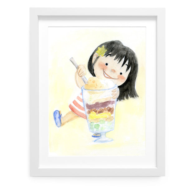 Halo Halo Happiness Art Print