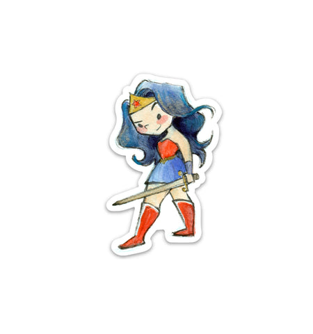 Wonder Woman Vinyl Sticker